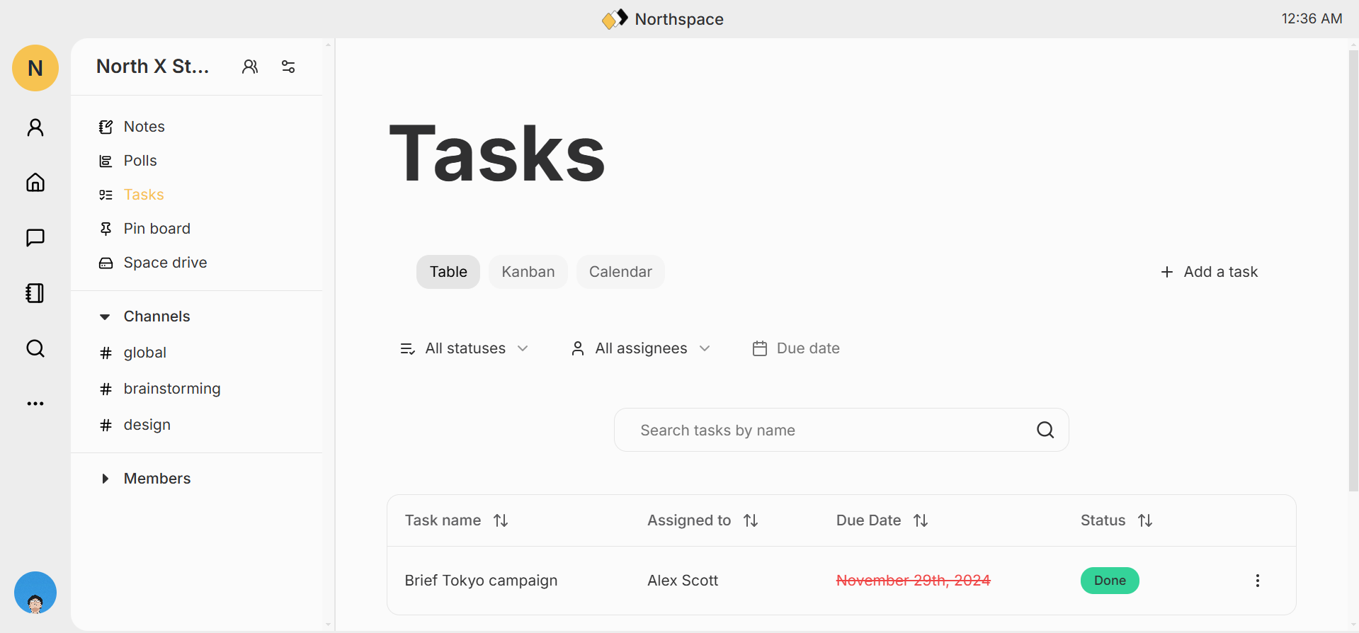 Tasks.